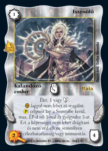 Kiadás: Hódítások, Védnök 2023
Gyakoriság: ritka