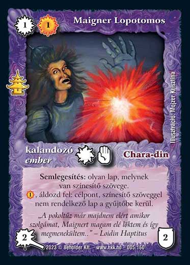 Kiadás: Császárváros
Gyakoriság: ritka