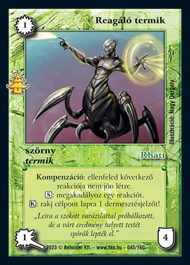 Kiadás: Császárváros
Gyakoriság: ritka