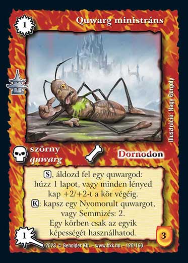 Kiadás: Császárváros
Gyakoriság: nem gyakori