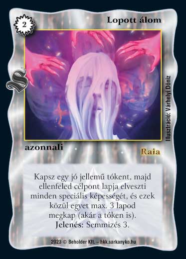 Kiadás: Promóciós lapok
Gyakoriság: ritka