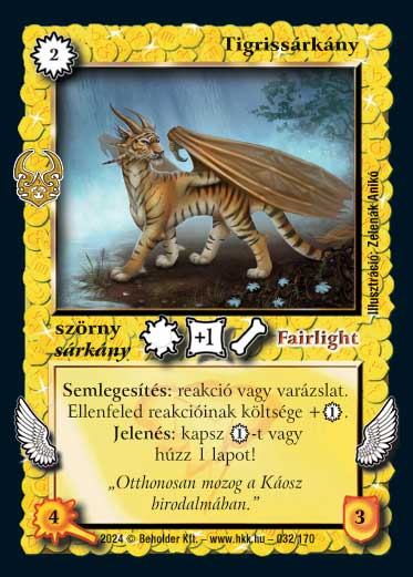 Kiadás: Ősi Káosz
Gyakoriság: ritka