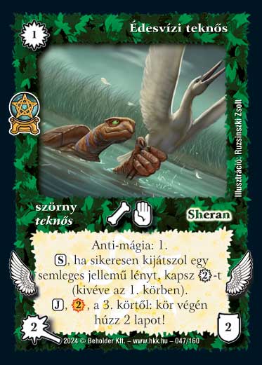 Kiadás: Varázsdimenzió
Gyakoriság: ritka