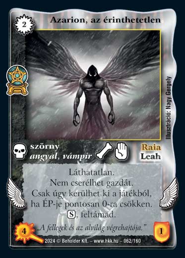 Kiadás: Varázsdimenzió
Gyakoriság: ritka