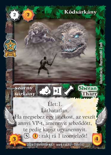 Kiadás: Varázsdimenzió
Gyakoriság: ritka