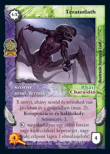 Kiadás: Varázsdimenzió
Gyakoriság: ritka