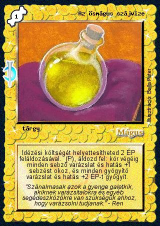 Kiadás: Sötét kor
Gyakoriság: nem gyakori