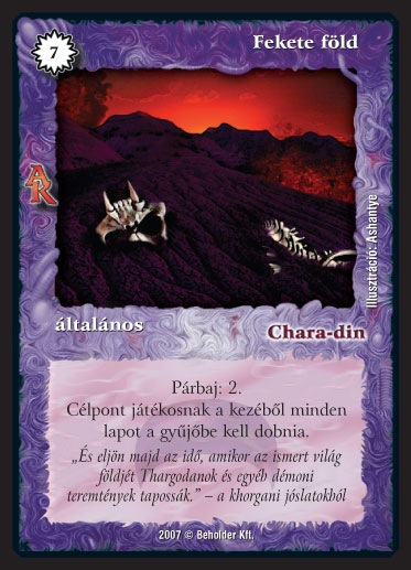 Kiadás: Alanori Krónika
Gyakoriság: ritka