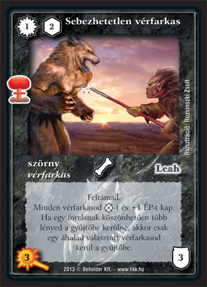 Kiadás: Világégés
Gyakoriság: gyakori