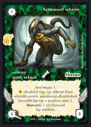 Kiadás: Kreátor műhelye
Gyakoriság: ritka