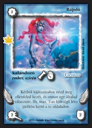 Kiadás: Gemina Erdeje
Gyakoriság: ritka