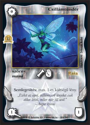 Kiadás: Alappakli, 11. kiadás
Gyakoriság: ritka