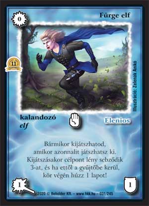 Kiadás: Alappakli, 11. kiadás
Gyakoriság: ritka