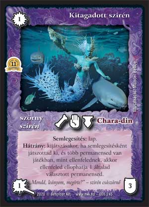 Kiadás: Alappakli, 11. kiadás
Gyakoriság: ritka